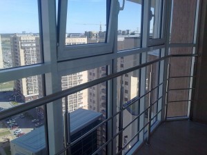  Балконные ограждения из нержавеющей стали        